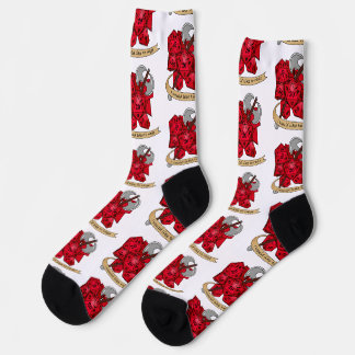 Chaussette Conception de dés barbares