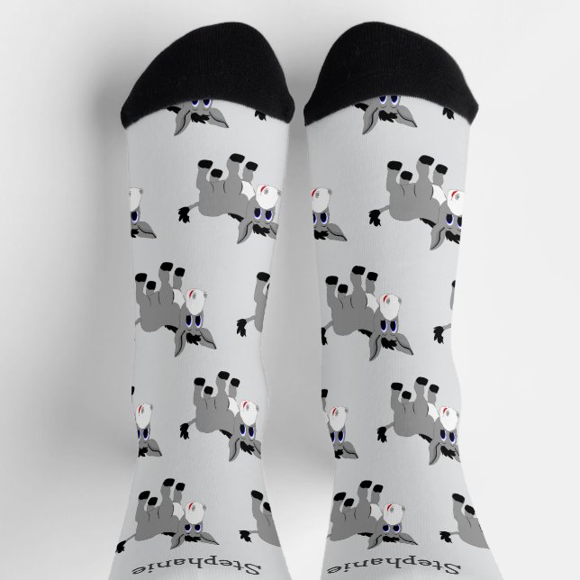 Chaussette Conception des sockets Donkey (Haut)