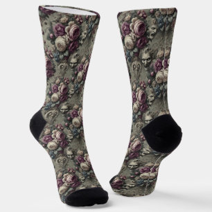 Chaussette Conflits éternels - Tapisserie victorienne gothiqu
