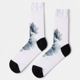 Chaussette confortable et fleuri