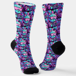 Chaussette Cool Cat Gamer