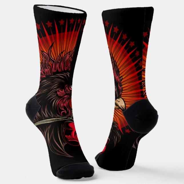 Chaussette Coq de boîte (Angulaire)