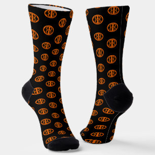 Chaussette Corneilles d'Halloween modélisées