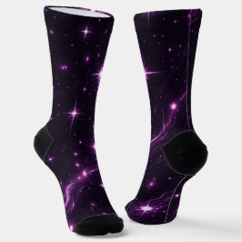 Chaussette Couleur du crépuscule cosmique