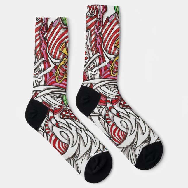 Chaussette Couleurs de Noël (Droite)