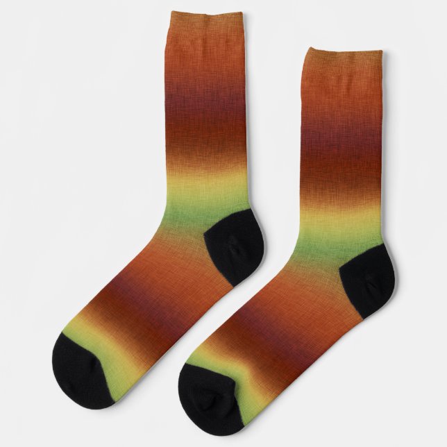 Chaussette Couleurs dégradées du soir du sud-ouest (Gauche)
