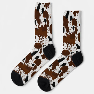 Chaussette Cow Print