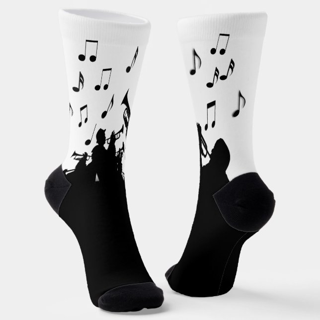 Chaussette Création musicale de section corne (Angulaire)