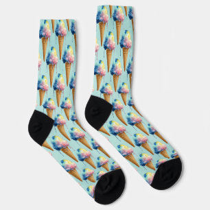 Chaussette Crème Glacée