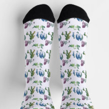 Cryptid Reunion Bigfoot, Nessie, Mothman Motif