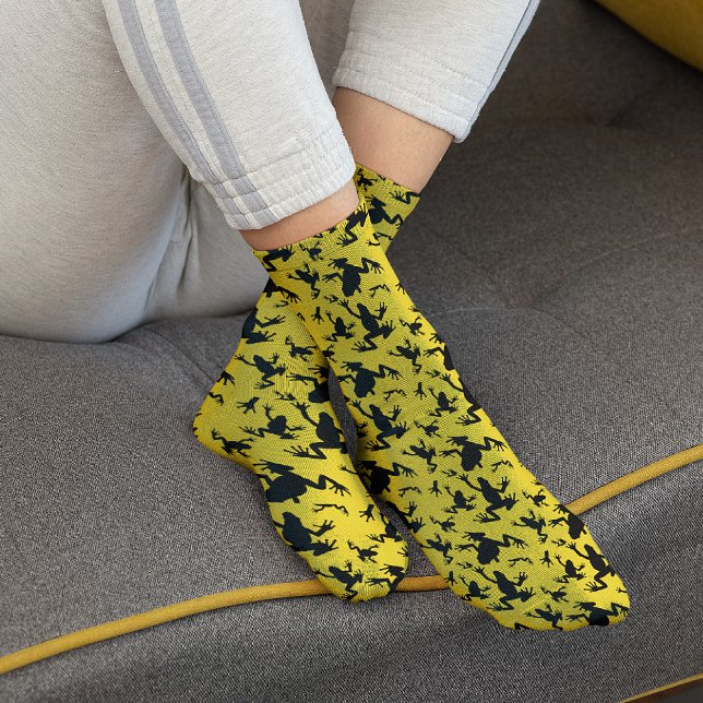 Chaussette Cute Frogs (Créateur téléchargé)