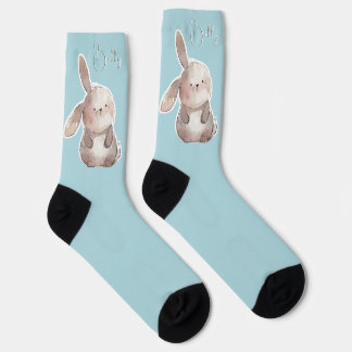 Chaussette Cute lapin 2, personnalisé