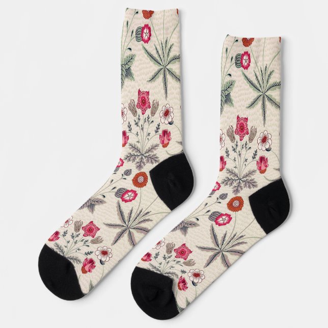 Chaussette Daisy, William Morris (Gauche)