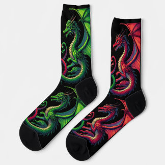 CHAUSSETTE DANCING DRAGONS SOCKS