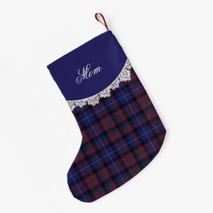 Chaussette de Noël à carreaux tartan Pride of Scot