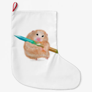Chaussette de Noël Fun Hamster par ORDesigns