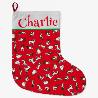 Chaussette de Noël Jack Russell