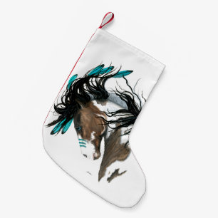Chaussette de Noël Majestic Horses par Bihrle