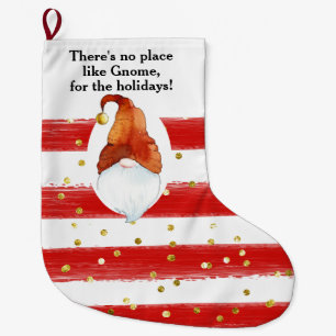 Chaussette de Noël personnalisée Pas de lieu comme