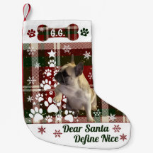 Chaussette de Noël pour chien, chat, animal person