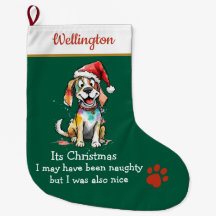 Chaussette de Noël pour chien joueur – Festive mig