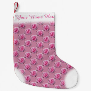 Chaussette de Noël Rose Rose Chaussette de Noël Pe