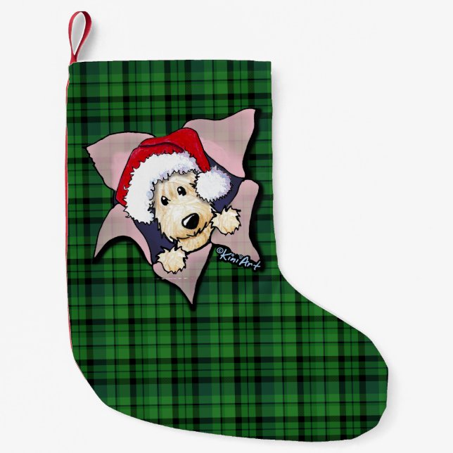 Chaussette de Noël Scottie BLAST (Devant)