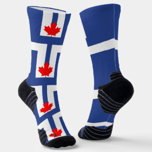Chaussette de sport à équipage avec drapeau de Tor