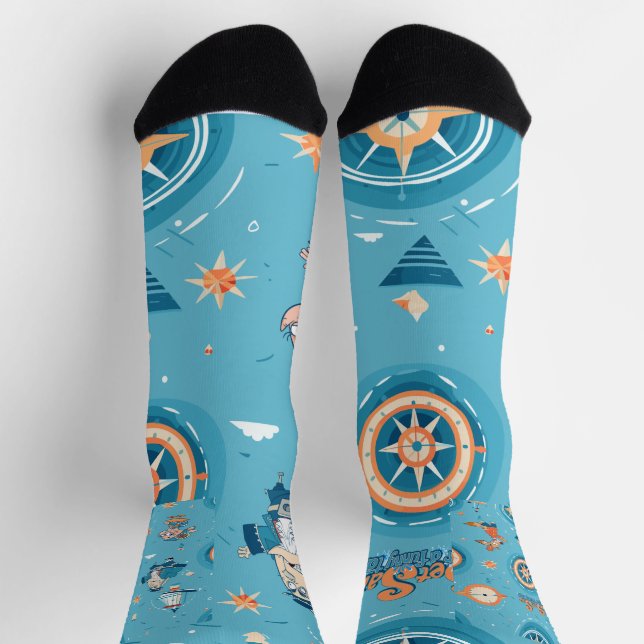 Chaussette Définir la voile pour une table amusante wrap Sock (Haut)