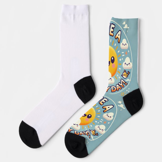 Chaussette Des chaussettes joyeuses (Gauche)