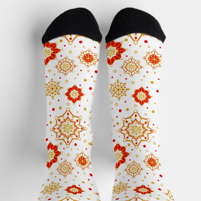 Chaussette Design moderne rétro du milieu du siècle (Haut)