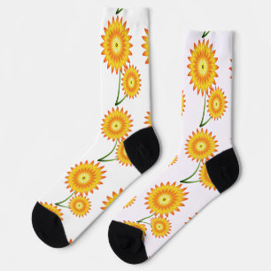 Chaussette Deux plantes de tournesol Thunder_Cove
