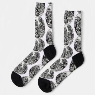 Chaussette Dieu crée l'homme