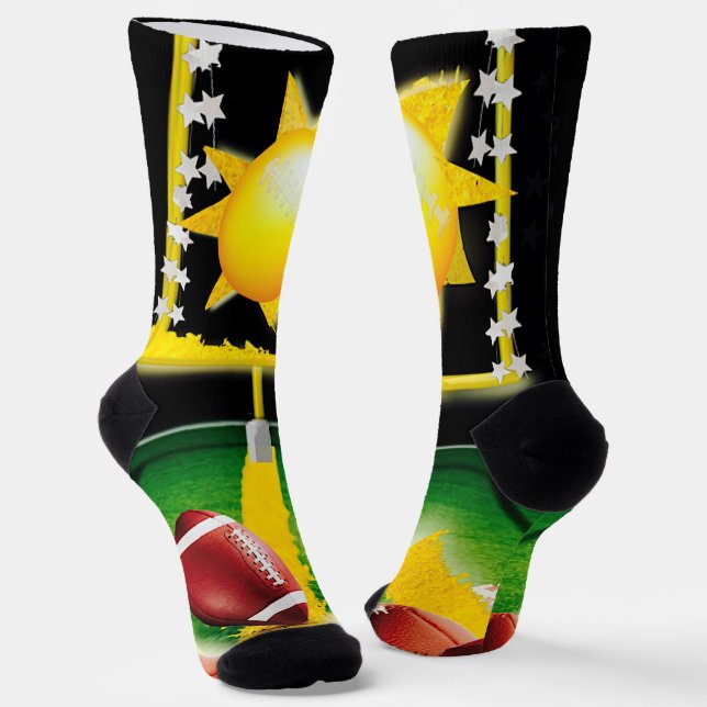 CHAUSSETTE DIMANCHE SOIR FOOTBALL ! (Angulaire)
