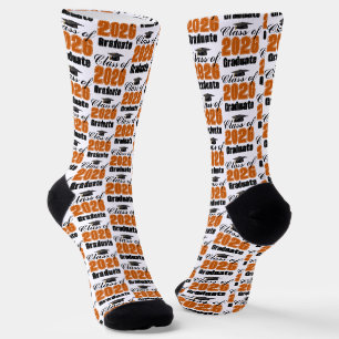 Chaussette Diplômé de la promotion Orange 2026