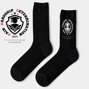 Chaussette Douleur, Dureté, Détermination – Citation drôle de