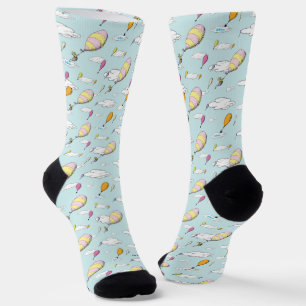 Chaussette Dr. Seuss   Oh, les endroits que vous allez !