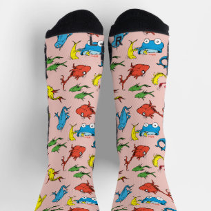 Chaussette Dr Seuss Un poisson deux Motifs de poisson