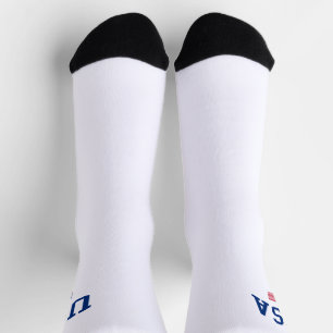 Chaussette Drapeau américain de la fête de l'indépendance pat