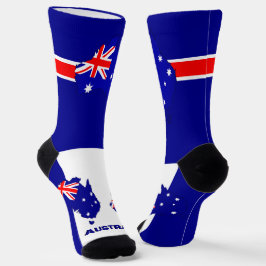 Chaussette Drapeau australien patriotique, Australie durable