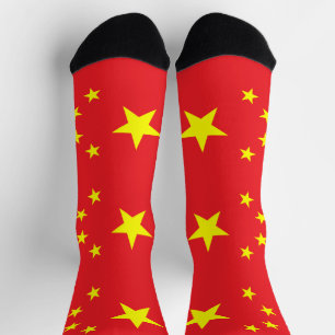 Chaussette Drapeau chinois