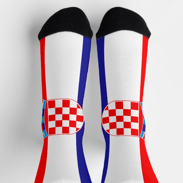 Chaussette Drapeau croate (Haut)