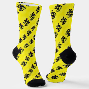 Chaussette Drapeau de Flandre