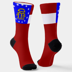 Chaussette Drapeau de Géorgie