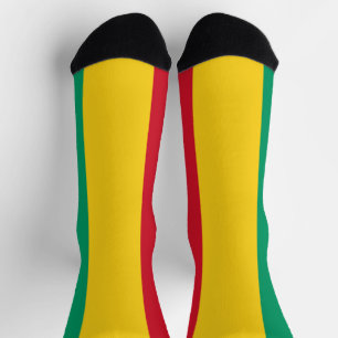 Chaussette Drapeau de la Guinée