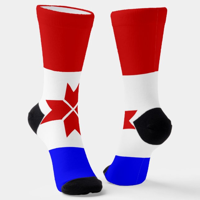 Chaussette Drapeau de la Mordovie (Angulaire)