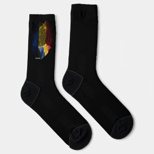 Chaussette Drapeau de la Roumanie