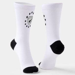 Chaussette Drapeau de la ville du Cap Coral (Floride)