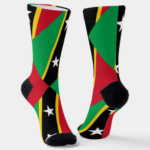 Chaussette Drapeau de Saint-Kitts-et-Nevis