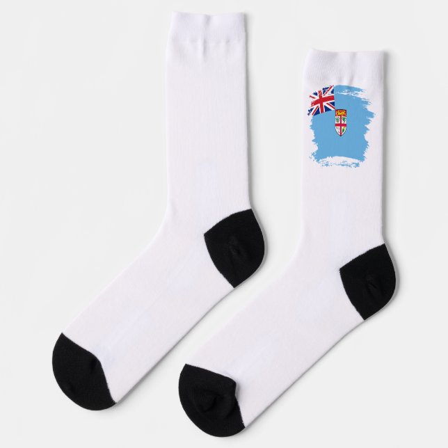 Chaussette Drapeau des Fidji (Gauche)